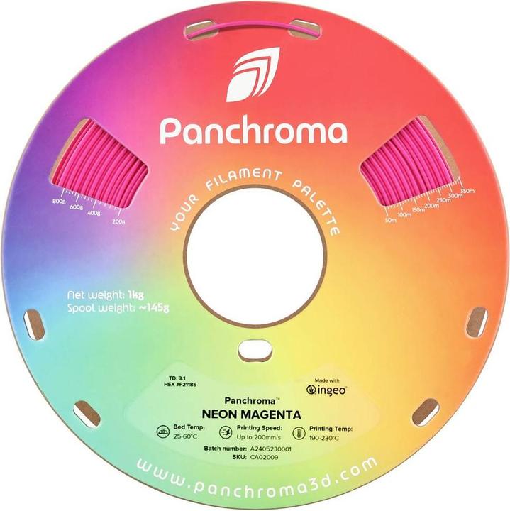 Produktbild Polymaker Panchroma™ PLA Neon (PLA, 1.75 mm, 1000 g)