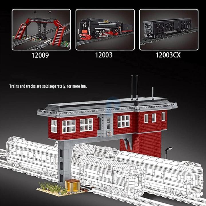 Produktbild Mould King 12009 - Stellwerk (1809 Teile)