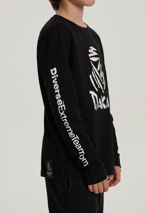 Actual product image Dakar TEE DKR 23 LS KID 422 BLK (134, 140)