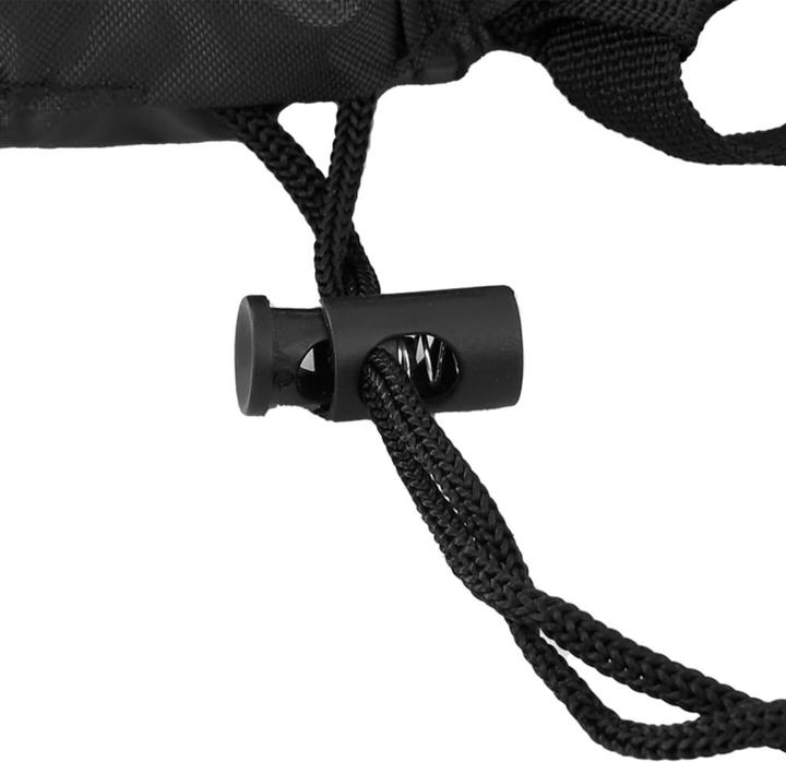 Actual product image vidaXL Garden sofa cover L-shape black 254x254x86 cm 420D