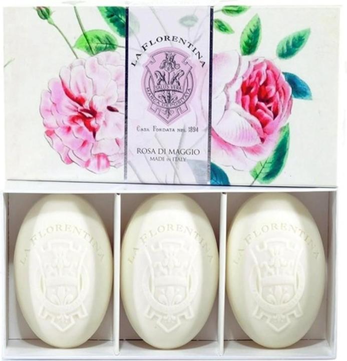 Accentra Handgemachte Seife La Florentina Rose aus der Toskana (Handseife Nachfüllpackung)