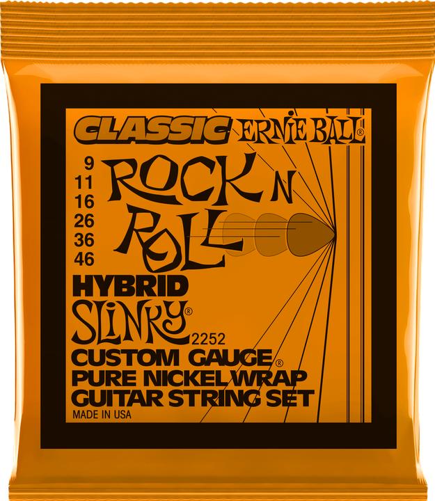 Produktbild Ernie Ball Hybrid Slinky Classic Rock N Roll (6 x, E-Gitarre, 0.05")