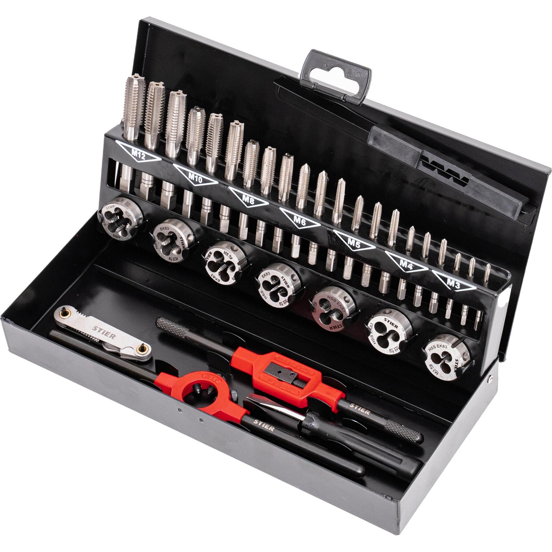 Stier , Maschi + Giramaschi, Set Di Utensili Per La Maschiatura