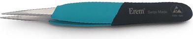 Immagine prodotto Weller Erem Pinzette sicure ESD con punte seghettate, pinzette di precisione, acciaio inox, 120 mm