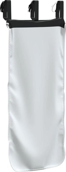 Actual product image vidaXL Curtains for loft bed with tower white and black