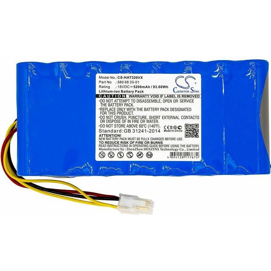 CoreParts, Werkzeugakku + Ladegerät, Battery for Husqvarna LawnMrs (18 V)