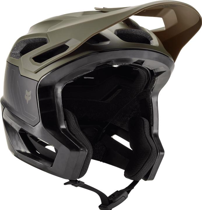 Actual product image Fox Helmet 23 Dropframe Pro Runn, Ce Grn (51 - 55 cm)