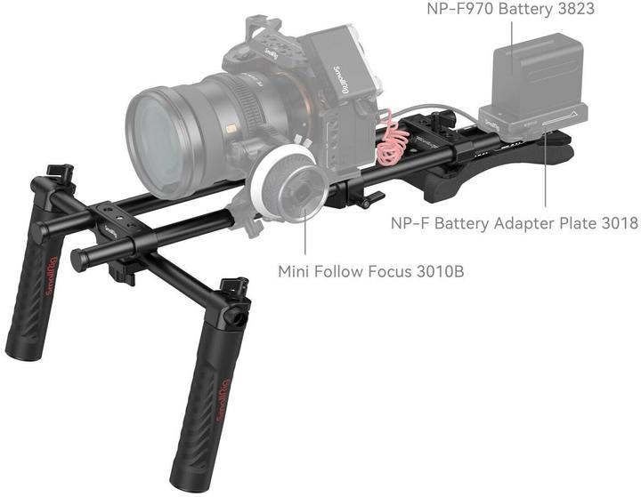 Image du produit SmallRig Basic Shoulder Rig Kit 2896C (Béquille)