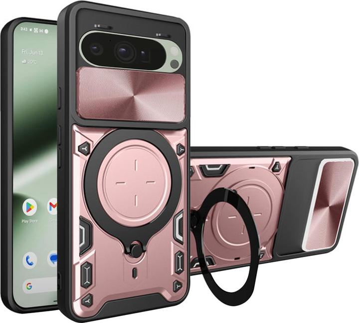 Produktbild Techsuit - CamGuard Pro - Google Pixel 10 / 10 Pro - Rose Gold (Google Pixel 10, Google Pixel 10 Pro)