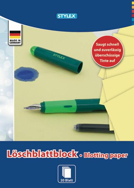 Produktbild Stylex Löschblattblock Top A4 20 Blatt (A4, Blanko, Weicher Einband)