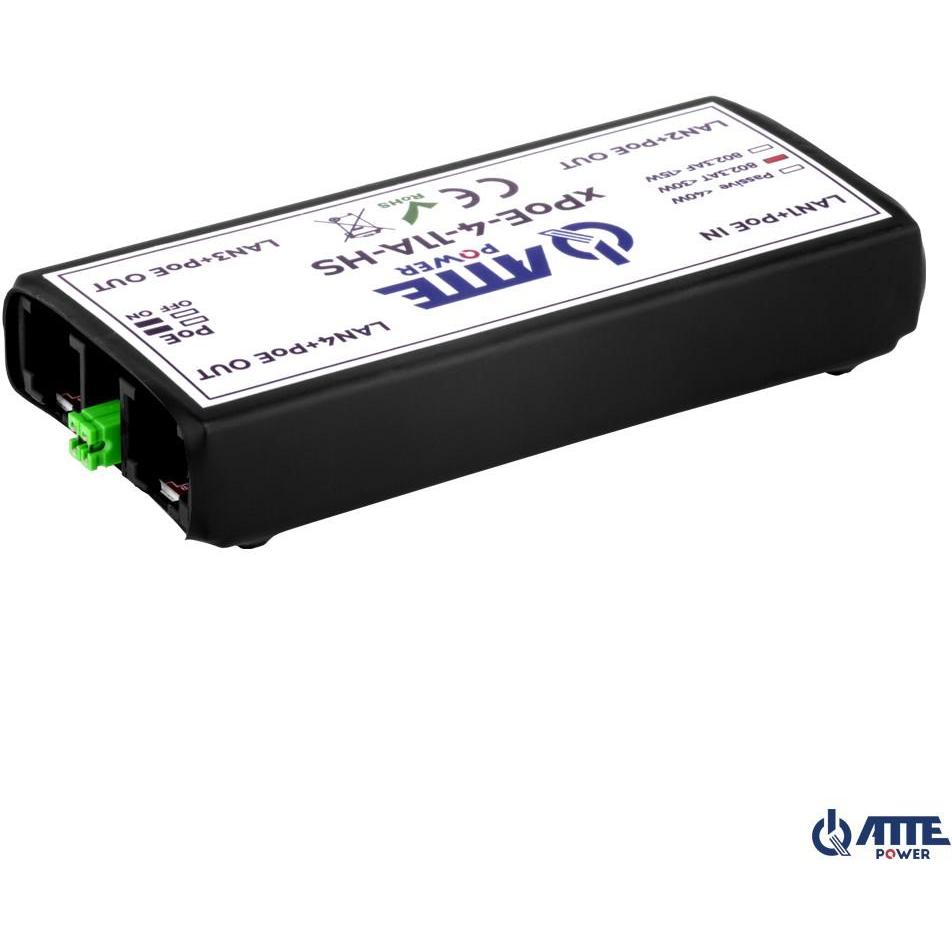 Thumbnail - Atte SCHALTER POE, EXTENDER XPOE-4-11A-HS 4 PORTS (4 Ports), Netzwerk Switch