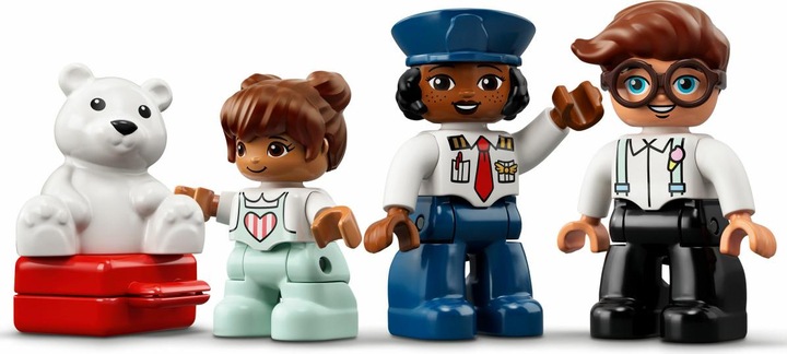Produktbild LEGO Flugzeug und Flughafen (10961)