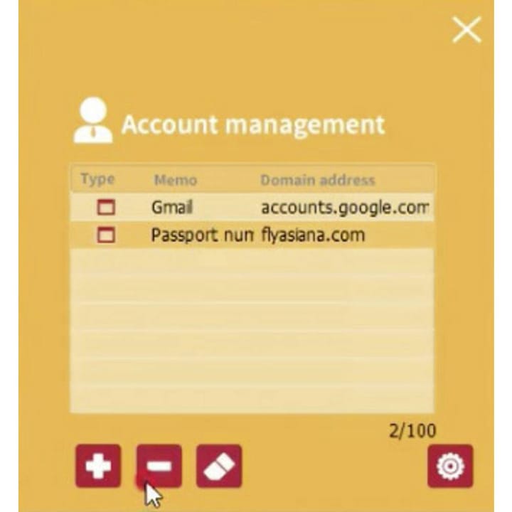 Image du produit Renkforce Clé USB Password Manager PM-01 - Ne mémorisez plus vos mots de passe!