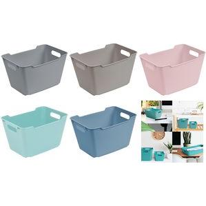 keeeper, Aufbewahrungsbox, Aufbewahrungsbox ""lotta"", 12,0 Liter, nordic-grey dekorative Lifestyle-Box zur übersichtlic...