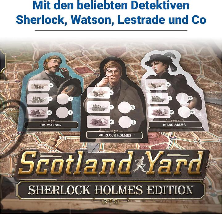 Image du produit Ravensburger Sherlock Holmes Scotland Yard (Allemand, Espagnol, Français, Néerlandais, Italien, Anglais)