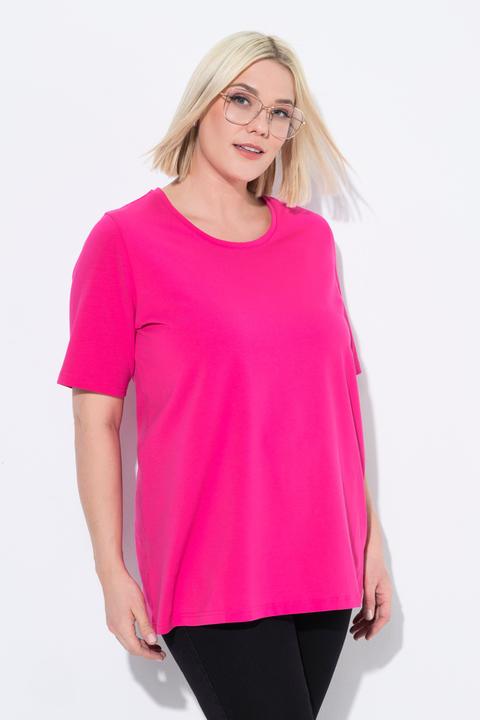 Actual product image Ulla Popken Essential Round Neck Stretch Tee (42, 44)