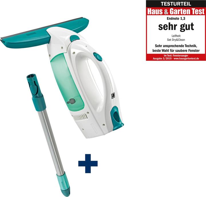 Produktbild Leifheit Set Fenstersauger Dry & Clean mit Stiel
