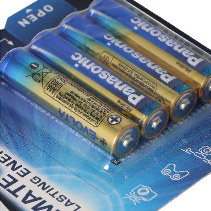 Produktbild Panasonic EVOIA Batterie die neue Alkaline Batterien Micro/AAA (4 Stk., AAA)