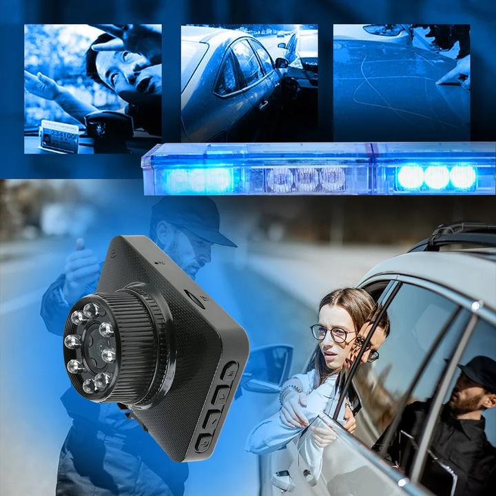 Actual product image Manta Wideorejestrator DVR302H HD (Built-in display, GPS receiver, Wi-Fi, Accelerometer, Night vision, Bluetooth, Rechargeable battery, HD)