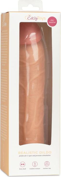 Immagine prodotto Easytoys Dildo senza palline 22,5 cm beige