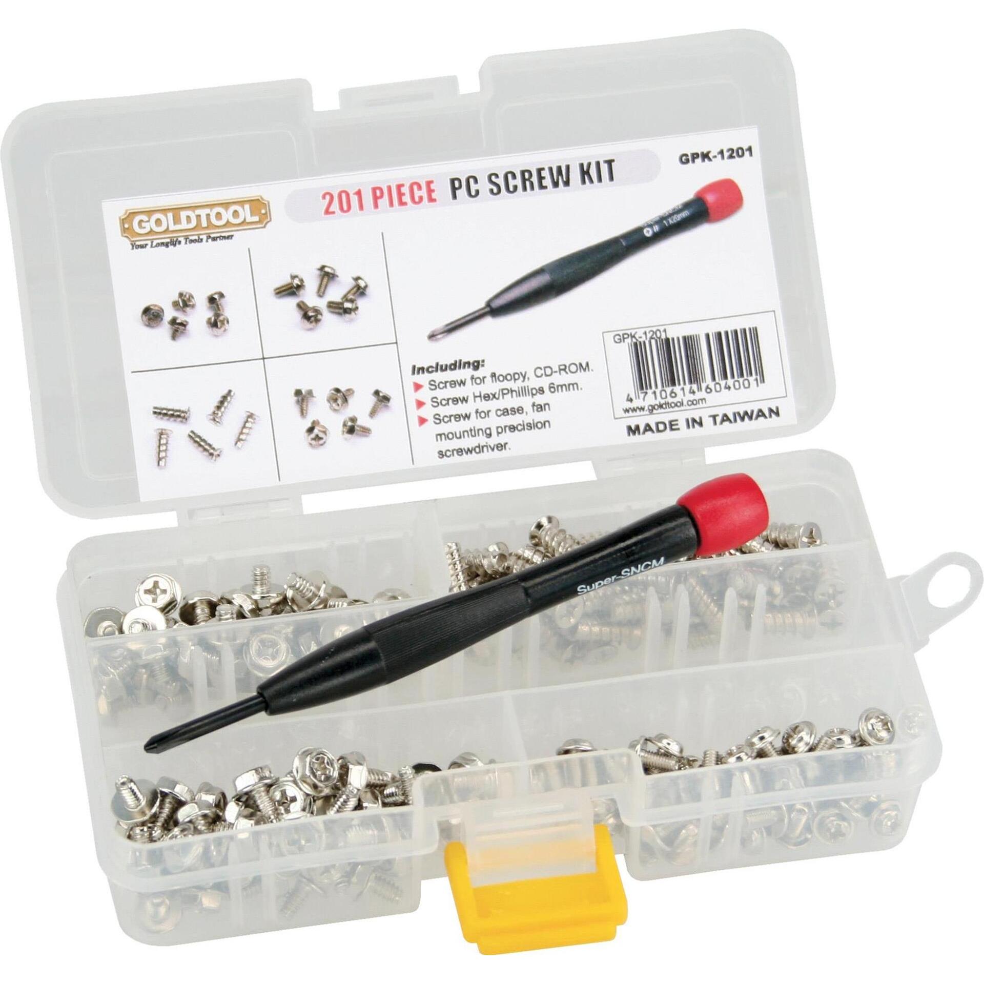 InLine PC Builder Kit - semi - 201-teilig, PC Komponenten Werkzeug
