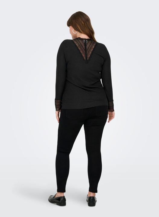 Produktbild Only Cartilde Glitter L/S Highneck Top Noos (M)