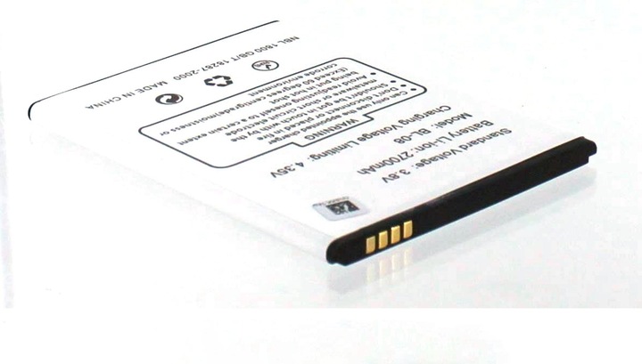 Actual product image AGI 42150 - Battery/Battery - THL - White - Lithium-Ion (Li-Ion) - 2700 mAh - 3.8 V