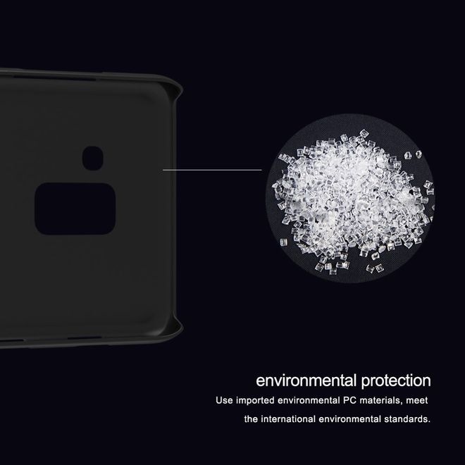 Actual product image Nillkin Super Frosted Shield Series (Samsung Galaxy A8+)