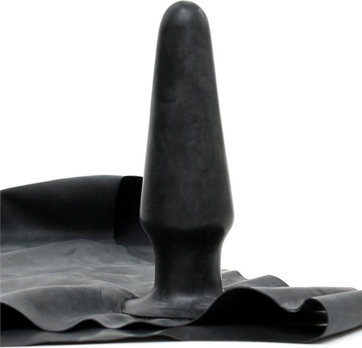 Actual product image Rimba Latex Men's Briefs with Butt Plug (XL)