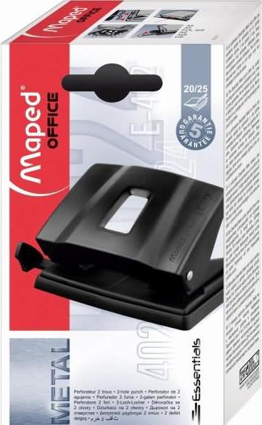 Actual product image Maped Essentials E4024 hole punch, black
