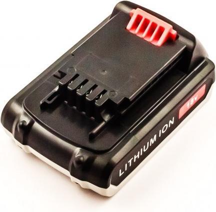 Actual product image AGI Battery compatible with Black & Decker BL1518 (18 V)
