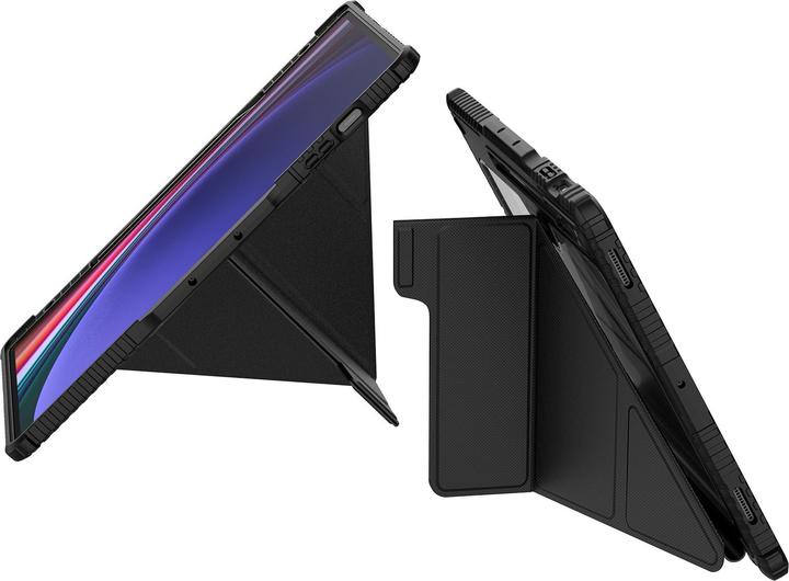 Produktbild Nillkin Bumper Leather Case Pro Hülle für Samsung Galaxy Tab S9 Ultra – Schwarz (Samsung Galaxy Tab S10 Ultra)