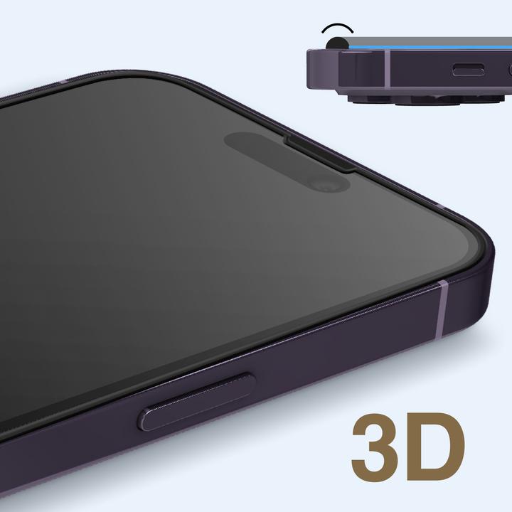 Produktbild Bigben Connected Displayschutz aus Glas (1 Stück, Apple iPhone 14 Pro)