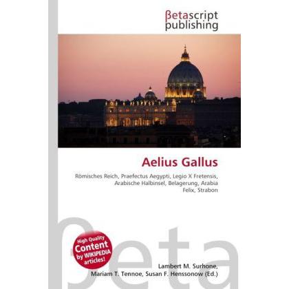 Thumbnail - Aelius Gallus, Fachbücher