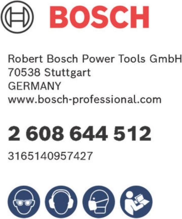 Actual product image Bosch Professional Zubehör Cordless circular saw blade Expert for Wood, 190 x 1.5/1 x 30, 18 teeth