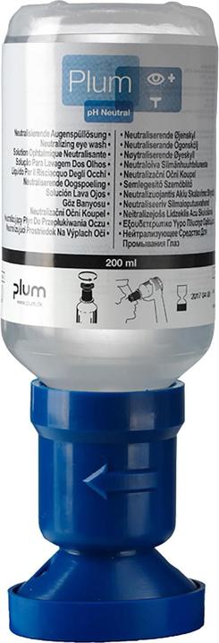 Actual product image Plum Eye rinsing solution pH Neutral 500 ml NaCl (First aid set accessories)