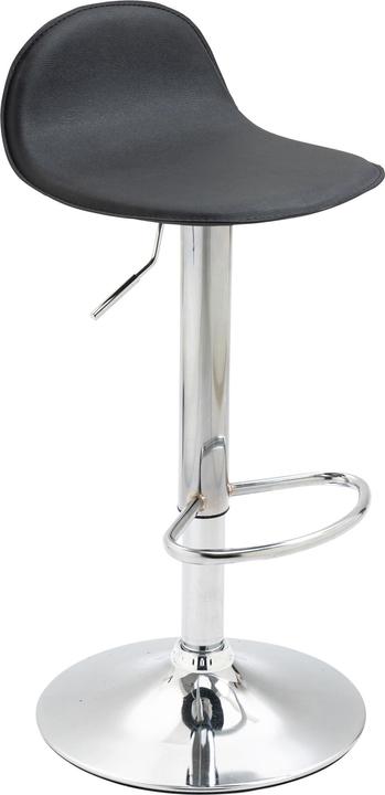 Actual product image CLP Set of 2 bar stools Lana V2 imitation leather, black