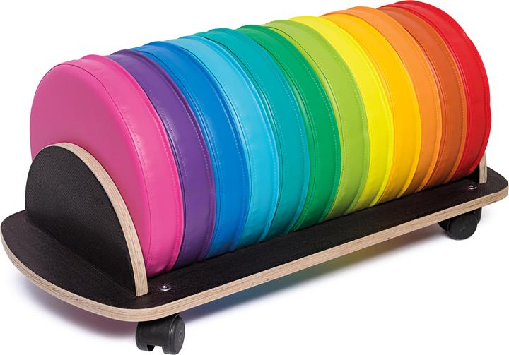 Sport-Thieme Seat cushion set Seat cushion with trolley