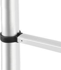 Actual product image Toya Yato 17701 - Alu Telescopic Ladder 3.8 m 13steps