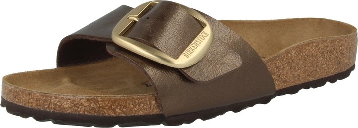 Actual product image Birkenstock Madrid Big Buckle Birko-Flor narrow (35)