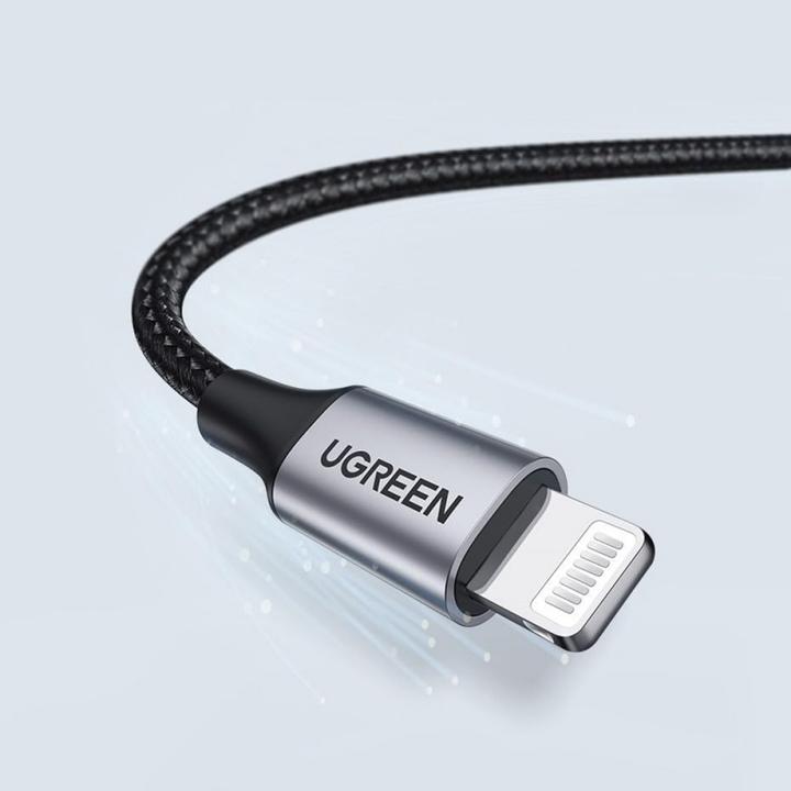 Produktbild Ugreen USB A — Lightning (1 m, USB 2.0, 18 W)