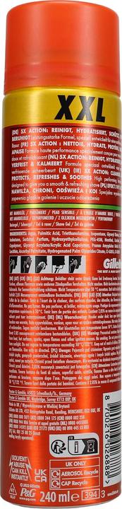 Produktbild Gillette Fusion5 Sensitive Rasiergel 240 ml (240 ml, Rasiergel)