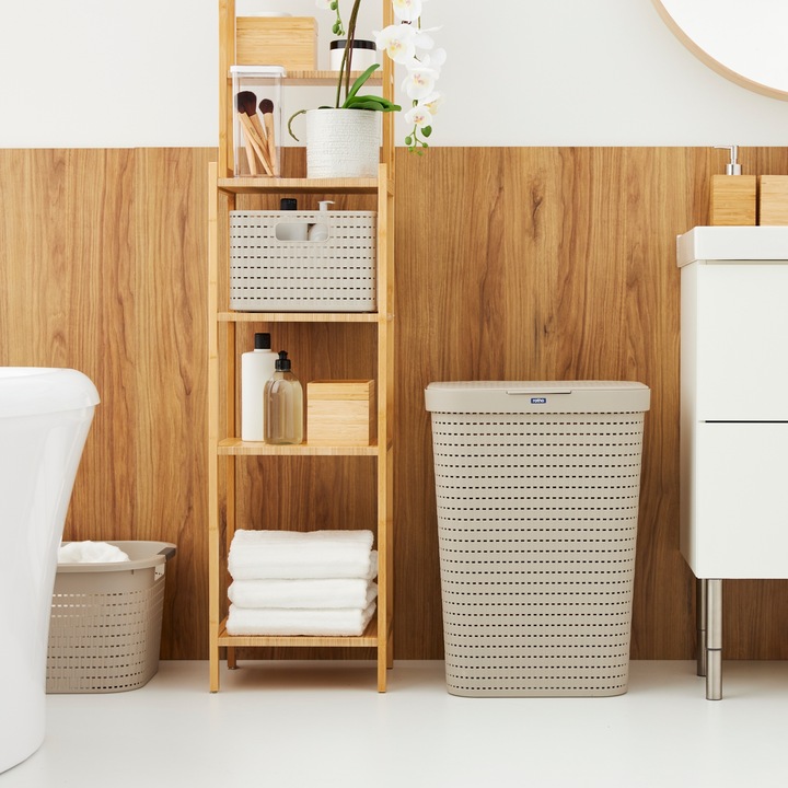 Actual product image Rotho Set of 2 laundry bins 55 l COUNTRY (55 l)