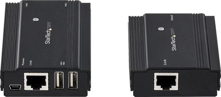 Image du produit StarTech com Hub USB 2.0 sur Câble Ethernet CAT5e/CAT6 Unique (RJ45) - 4 Ports - 100m - Concentrateu (USB-A, 4 Ports)