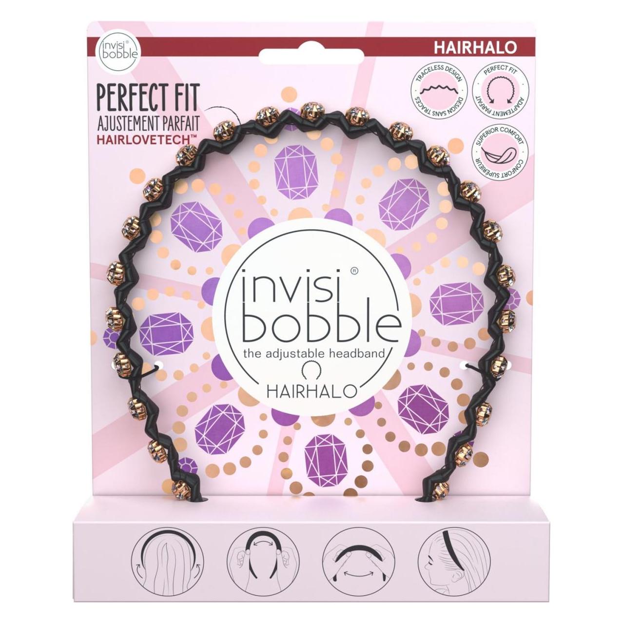 Invisibobble, Haarband, Hairhalo - Brits Koninklijk Zet Je Kroon Op (Haarelastiek)