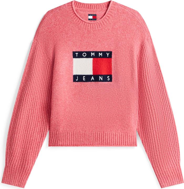 Immagine prodotto Tommy Jeans Tjw Melange Flag Sweater Rib Ext (L)