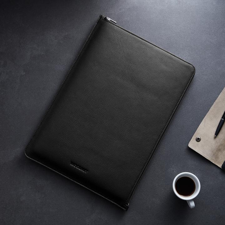 Produktbild Woolnut Leather Folio -suojatasku 16" MacBook Pro, musta (16", Apple)