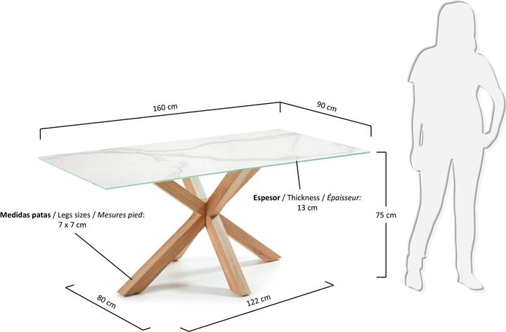 Produktbild Kave Home Argo (90 x 160 cm)