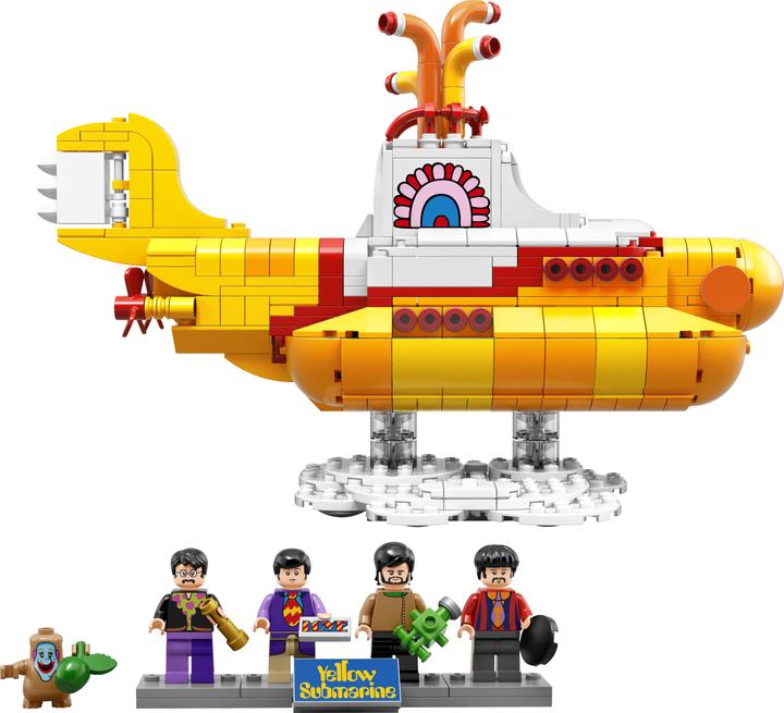 Actual product image LEGO Ideas Yellow Submarine (21306, LEGO Rare Sets, LEGO Ideas)