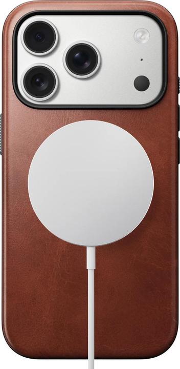 Immagine prodotto Nomad Modern Leather Case - Lederhülle für iPhone Pro, Horween Leder (Apple iPhone 17 Pro)